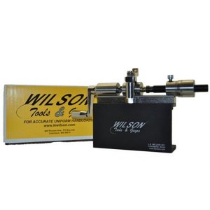Wilson Stainless Case Trimmer Kit with Micro-Adjust Stop .50 Cal wtih 50 BMG Case Holder