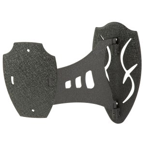 Skullhooker SKHSSMBLK Single Shoulder Mount Kit Black Steel 8" Arm