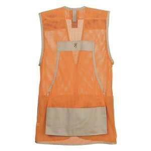 Browning 3051030205 Upland Dove Hunting Vest Blaze 2XL, Mesh Panels