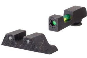 Trijicon GL801-C-601102 Night Sight Set for Glock 17 19 22 45 Green