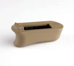 Hogue Kimber Micro 9 Rubber Mag Base Pad Flat Dark Earth 39033