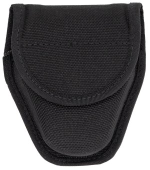Bianchi 7317 Double Handcuff Case AccuMold Black 2-2.25 Inch Hook Loop