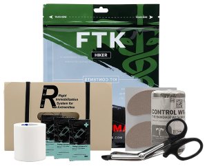 TacMed Solutions Hiker Field Trauma Kit with RISE Splint 881