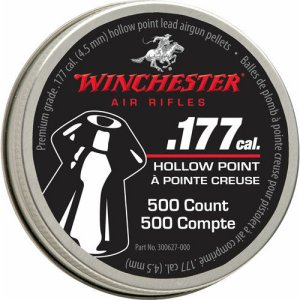 WINCHESTER .177 HP PELLET 500 COUNT TIN, 6 PACK CASE