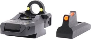 Williams 676043 Ghost Ring Fiber Optic Sight Set Ruger MK III/IV Bull