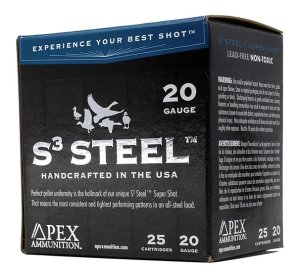 Apex Tactical Specialties S320-4 20ga 3In 1oz #4 25rd 1250FPS
