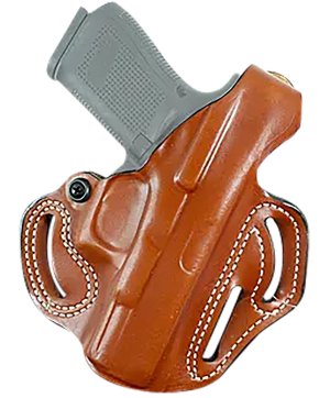 DeSantis 001TA0XZ0 Thumb Break Scabbard Tan Leather OWB Holster Right Hand