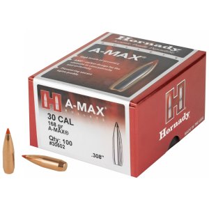 Hornady 30502 .308 168gr 100ct A-MAX