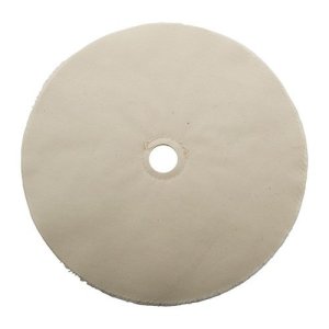 Brownells Muslin Polishing Wheel Loose 10" X 20-PLY 1" Arbor