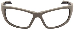 Pyramex Safety Howitzer VGST1310T Clear Anti-Fog Lens Tan Frame
