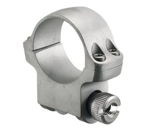 Ruger 1" Hawkeye Scope Ring Medium Stainless Steel 90290