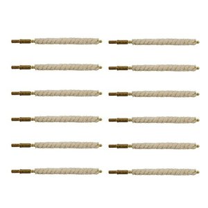 Brownells Cotton Bore Mop 20 Caliber 12 Pack