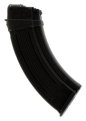 ProMag AKSL30 AK-47 Magazine, 30-Round, Black DuPont Zytel Polymer, Steel Lined, 7.62x39mm, Anti-Tilt RollerFollower, USA Made