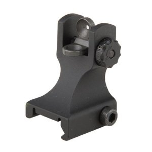 Samson AR-15 Fixed Rear Sight Black 6061 Aluminum Picatinny