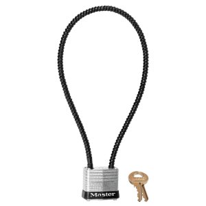 MasterLock Armored Cable Gun Lock Keyed Alike - P250 14" Long California