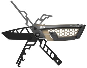 Real Avid AVGTEAR Gun Tool Edge AR-15 Multi-Tool 2.6 In Tanto