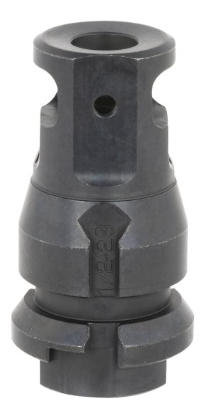 Dead Air Armament Key Mount Muzzle Brake Blk 1/2 X 28 Threads .38 Bore