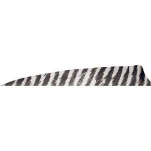 Gateway 400RSBWH-50 Shield Cut Feathers Barred White 4in RW 50pk