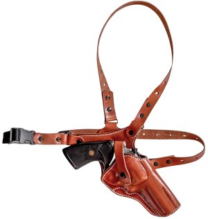 1791 Gunleather PFC-RV5-CBR-R S&W N-Frame RH Brown Shoulder Holster