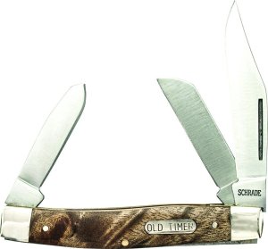 Old Timer 1179249 3In Blade 6.9In OAL 7Cr17MoV Desert Ironwood