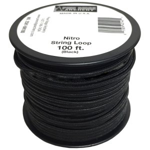 Pine Ridge Nitro String Loop Black 100 ft Model 2581-BK100