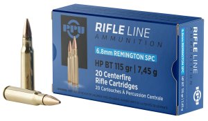 Prvi Partizan 6.8mm Remington SPC 115gr HPBT 20-Round Box