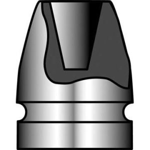 Lyman Devastator Hollow Point Pistol Bullet Mould 9mm 0.356 124 grain Solid Leaded Steel