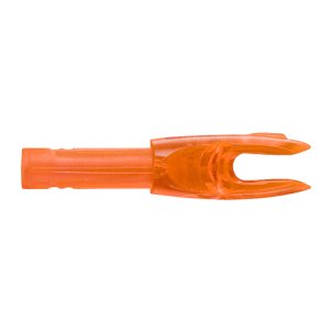 Easton 164464 4mm G Nocks Orange Large Groove - 100 Pack