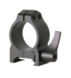Warne 1R7LM Quick Detach Ruger Rings 1" Medium Matte Finish