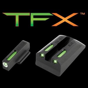 TruGlo TG-TG13RS1A TFX Handgun Sights Ruger SR Tritium Fiber-Optic