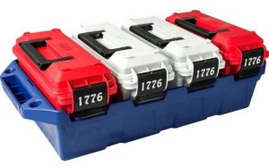 MTM Molded Products 30 Caliber 4 Can Ammo Crate America 250 AC4C-1776