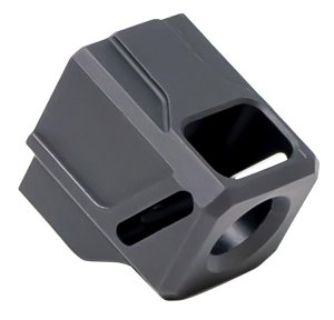 Faxon Firearms FFPACOMPSSG01 EXOS-523 Compensator for G43 Black Anodized