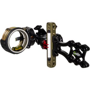 Axcel ALND-N319-4TB Landslyde Bowhunting Sight 3 Pin .019 AccuStat II