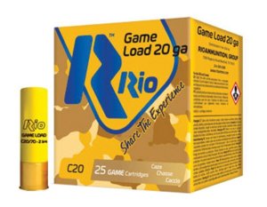 Rio Field Low Recoil Shotshells 20 ga 2-3/4 1oz #7.5 1180 fps 25/ct