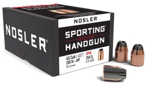 Nosler 43013 45 Colt 250 Grain Jacketed Hollow Point 100 Count