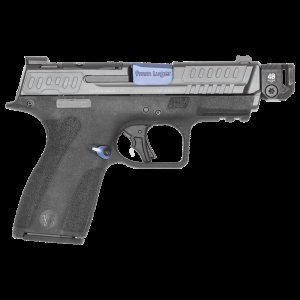 Smith and Wesson, Shield X, Performance Center, 4.1 Barrel with Compensator, 13 and 15 Round Magazines, 14802