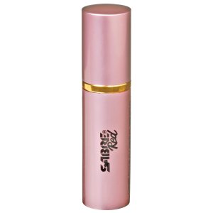 Sabre Lipstick Pepper Spray 0.75 oz LS-22-US Pink Compact Powerful