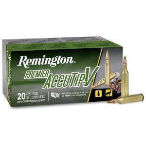 Remington Ammunition 29165 Premier Accutip-V 17 Rem Fireball 20 gr AccuTip-V 20 Per Box/ 10 Cs