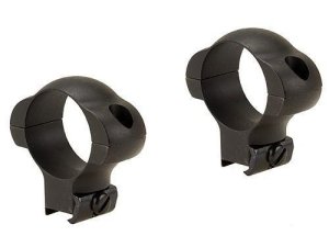 Weaver 49213 Grand Slam .22 Dovetail 1" High Steel Rings Matte Black