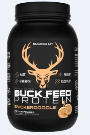 Bucked Up Buck Feed Protein Snickerdoodle 30 Serving Tub