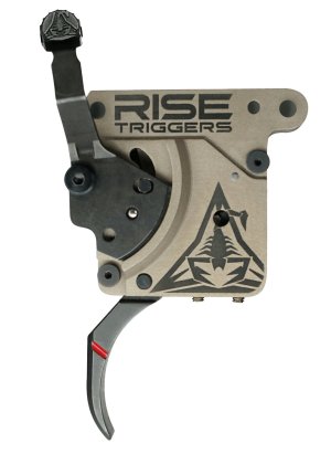 Rise Armament RA735CBC Reliant Black/FDE 7075 Aluminum AR-15 Trigger