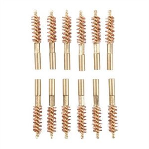 Brownells Special Line Dewey Bronze Pistol Brush 9MM 12 Pack