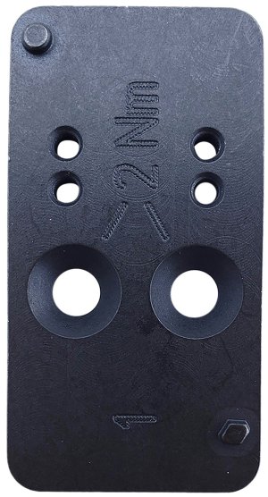Heckler & Koch VP9 Mounting Plate #1 Black for Meopta EOTech Noblex Optics