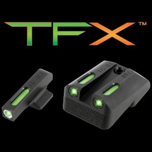 TRUGLO Brite-Site TFX 1911 Officer 3 In Tritium Fiber-Optic