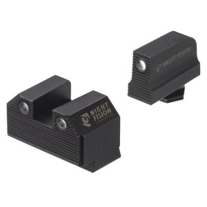 Night Fision GLK003290297ZGZG Co-Witness Tritium Sights G43/43X Black