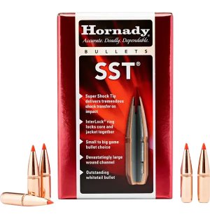 Hornady 24532 6mm .243 95gr SST Hunting Ammo - 100 Rounds, 1.42 lb Weight