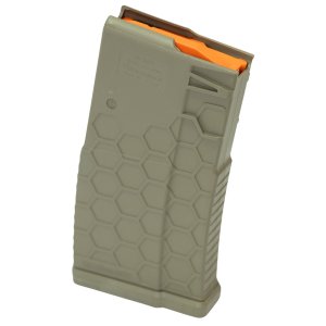 Hexmag HX1020SR25FDE 10rd .308/7.62 NATO Mag Flat Dark Earth Polymer