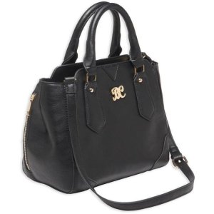 Bulldog BDP020 Black Satchel Purse with Holster PU Leather Ambidextrous