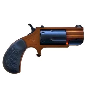 NAA Pug Dusk Mini-Revolver .22 Mag 1 In 5-Round Orange/Blue Grip