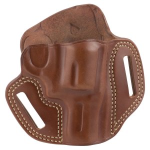Galco CM102 Combat Master Tan Leather Holster for S&W L Frame Revolvers